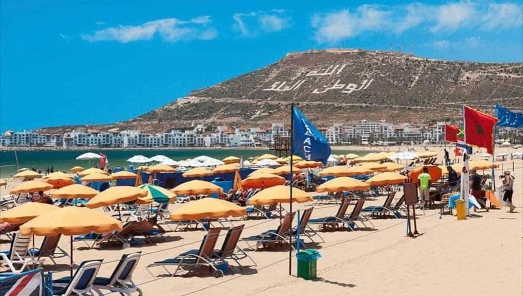 Appartement Deluxe Avec Piscine Privee Agadir Eksteriør billede